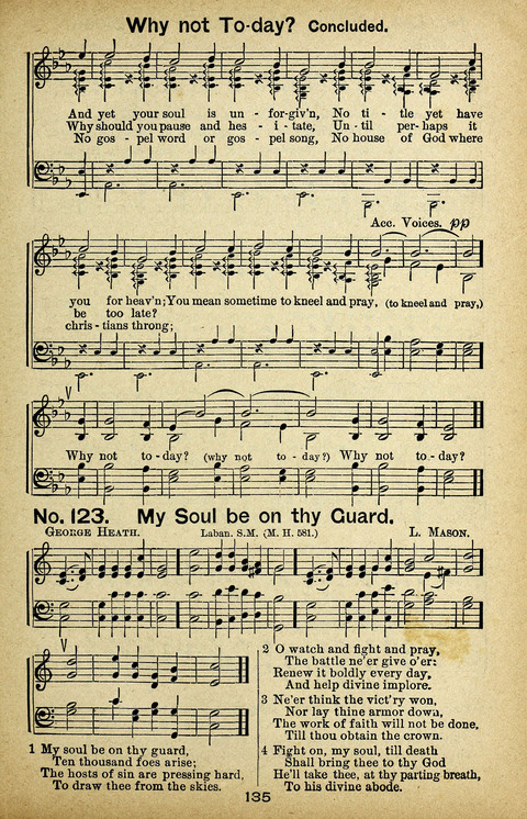 Triumphant Songs Nos. 3 and 4 Combined page 135
