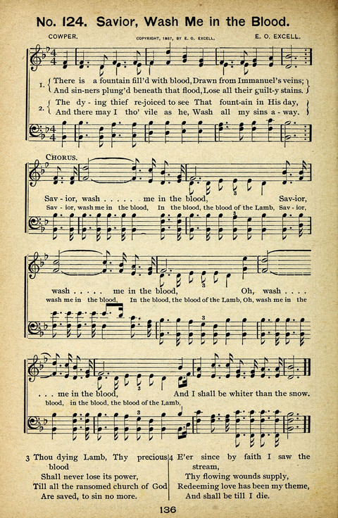 Triumphant Songs Nos. 3 and 4 Combined page 136