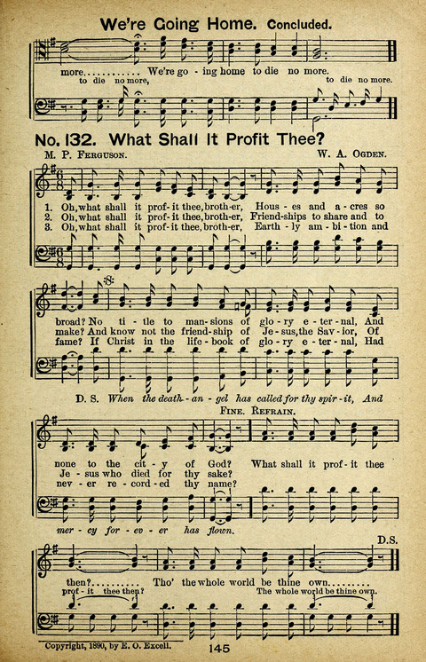 Triumphant Songs Nos. 3 and 4 Combined page 145