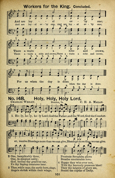 Triumphant Songs Nos. 3 and 4 Combined page 161