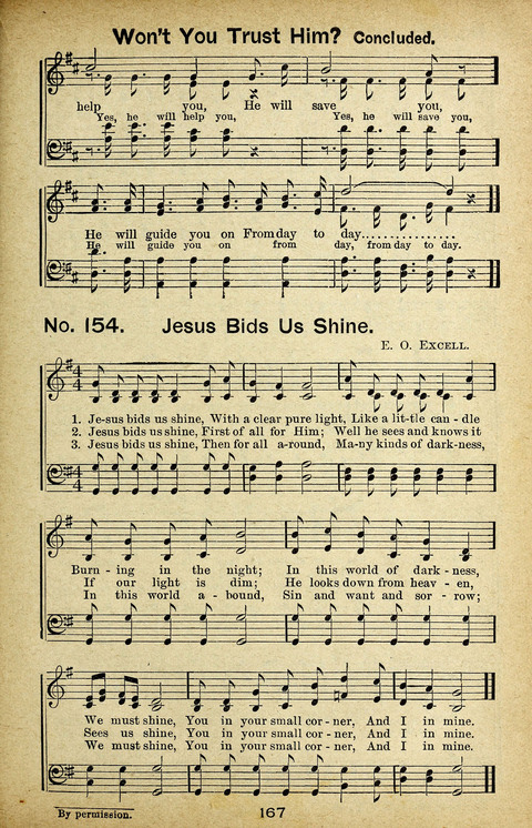 Triumphant Songs Nos. 3 and 4 Combined page 167