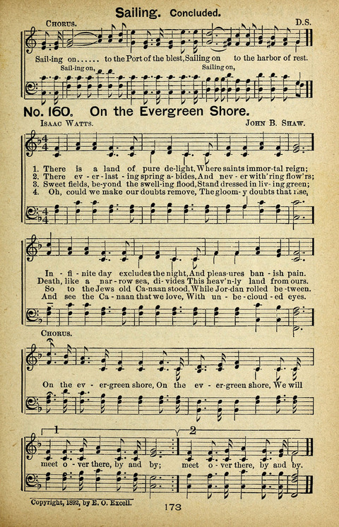 Triumphant Songs Nos. 3 and 4 Combined page 173