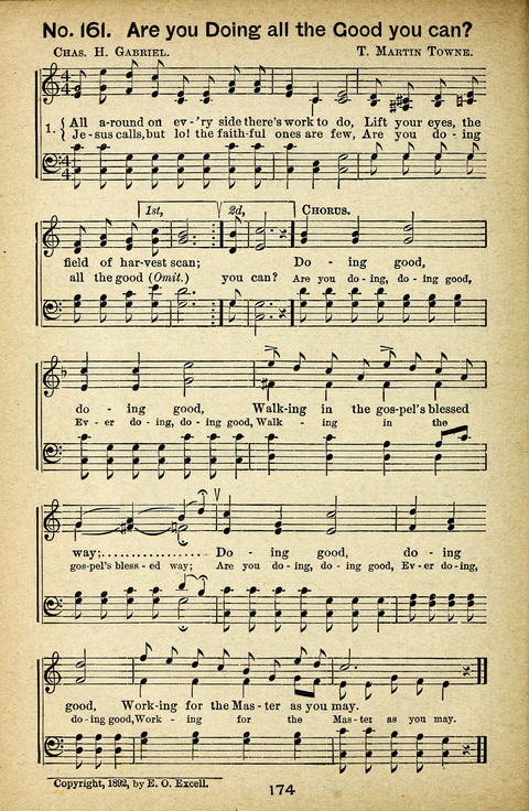Triumphant Songs Nos. 3 and 4 Combined page 174