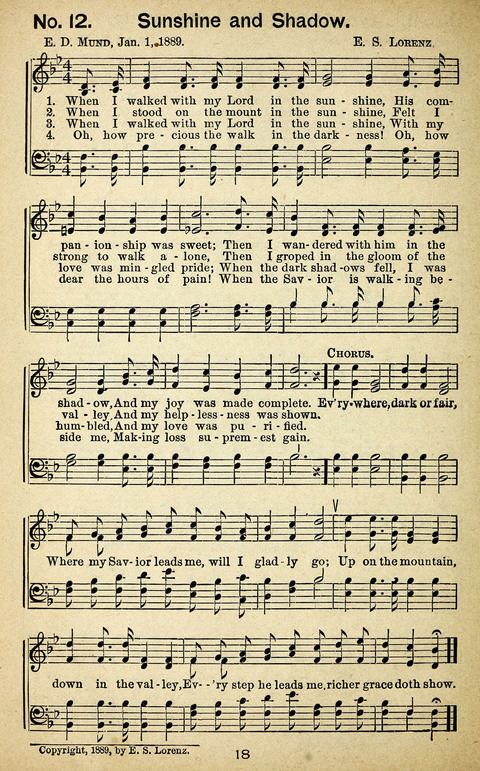 Triumphant Songs Nos. 3 and 4 Combined page 18