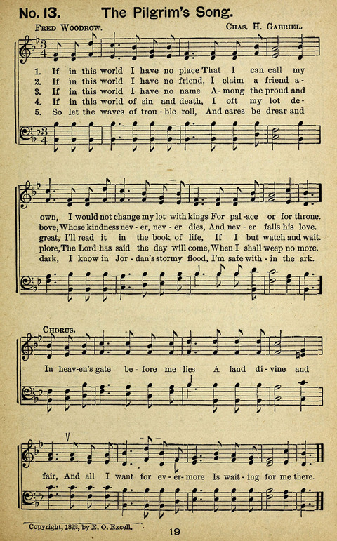 Triumphant Songs Nos. 3 and 4 Combined page 19