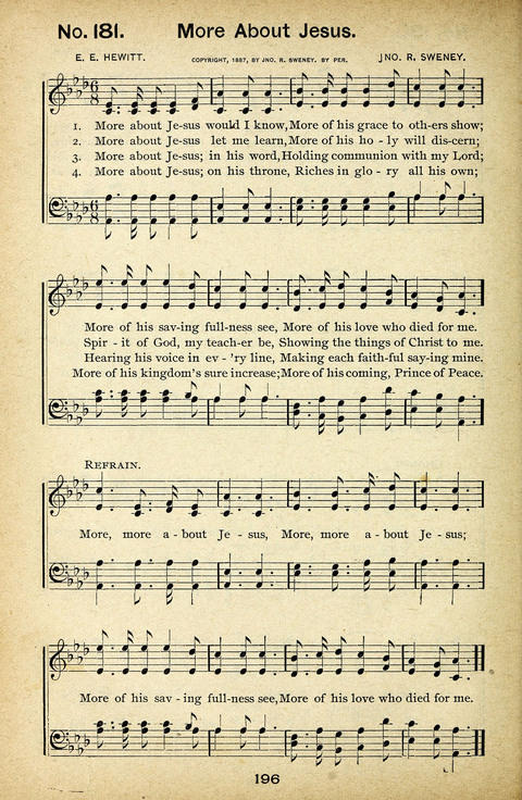 Triumphant Songs Nos. 3 and 4 Combined page 196