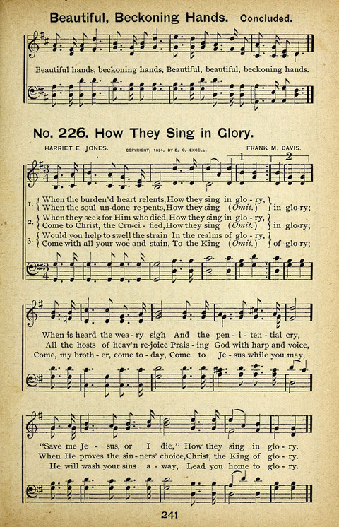 Triumphant Songs Nos. 3 and 4 Combined page 241