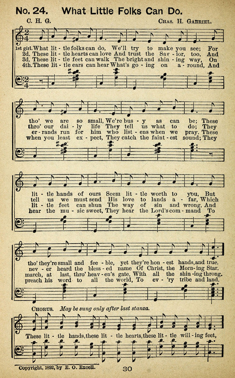 Triumphant Songs Nos. 3 and 4 Combined page 30