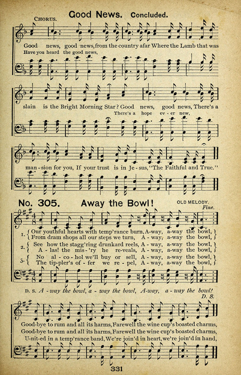 Triumphant Songs Nos. 3 and 4 Combined page 331