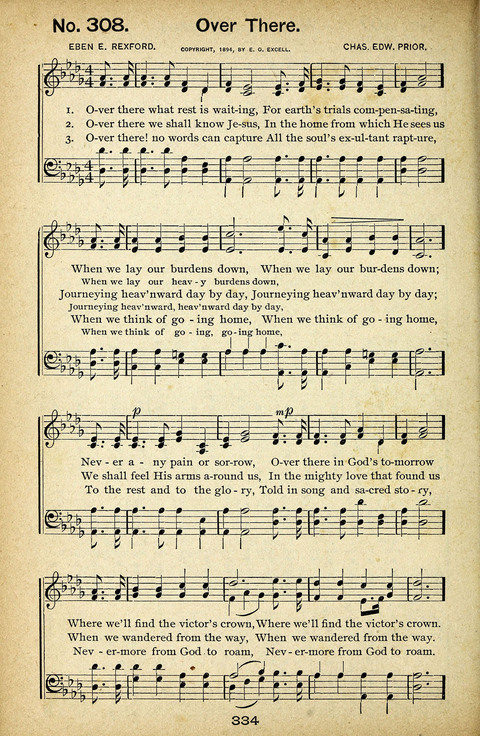 Triumphant Songs Nos. 3 and 4 Combined page 334