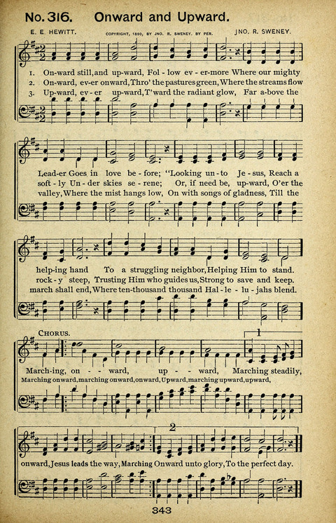 Triumphant Songs Nos. 3 and 4 Combined page 343