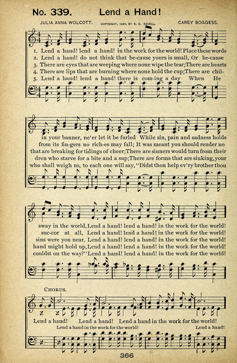 Triumphant Songs Nos. 3 and 4 Combined page 366