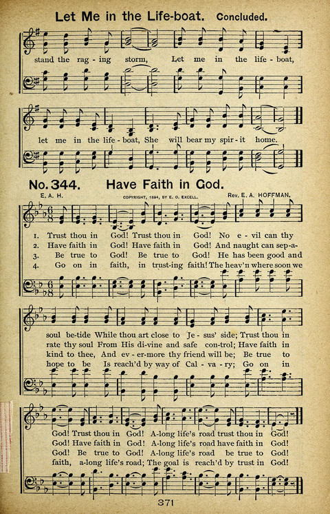 Triumphant Songs Nos. 3 and 4 Combined page 371