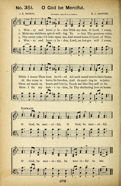 Triumphant Songs Nos. 3 and 4 Combined page 378
