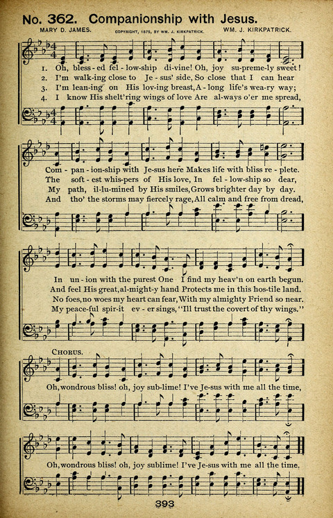 Triumphant Songs Nos. 3 and 4 Combined page 393