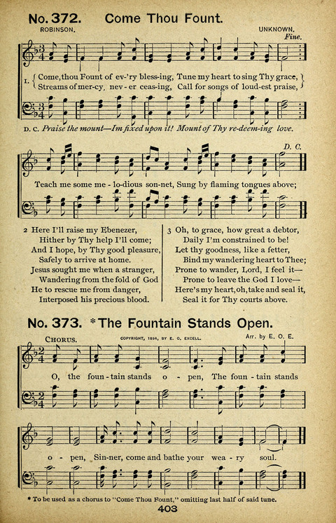 Triumphant Songs Nos. 3 and 4 Combined page 403