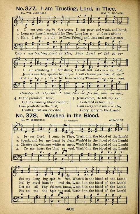 Triumphant Songs Nos. 3 and 4 Combined page 406