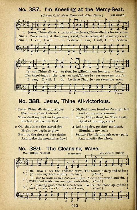 Triumphant Songs Nos. 3 and 4 Combined page 412