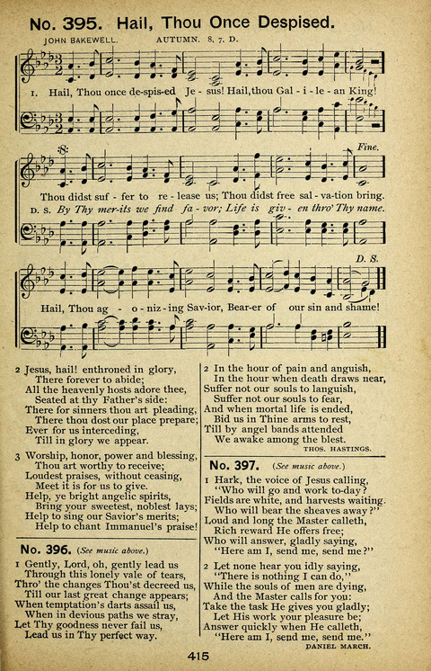 Triumphant Songs Nos. 3 and 4 Combined page 415