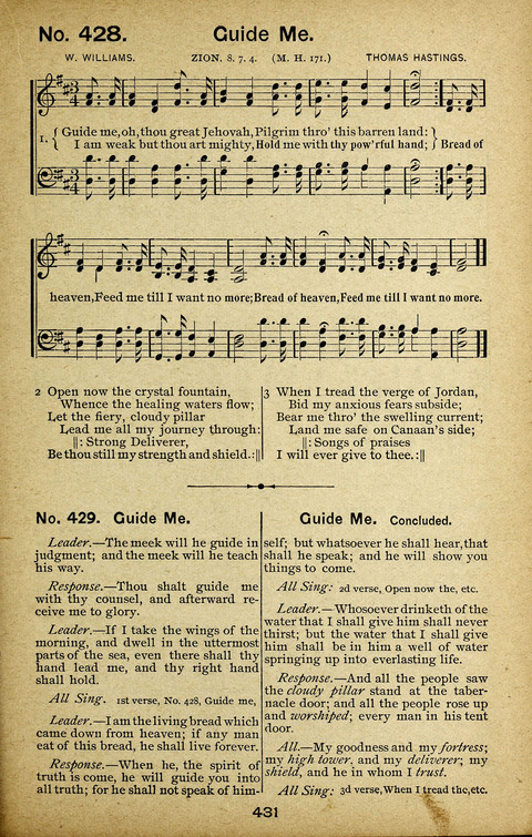 Triumphant Songs Nos. 3 and 4 Combined page 431