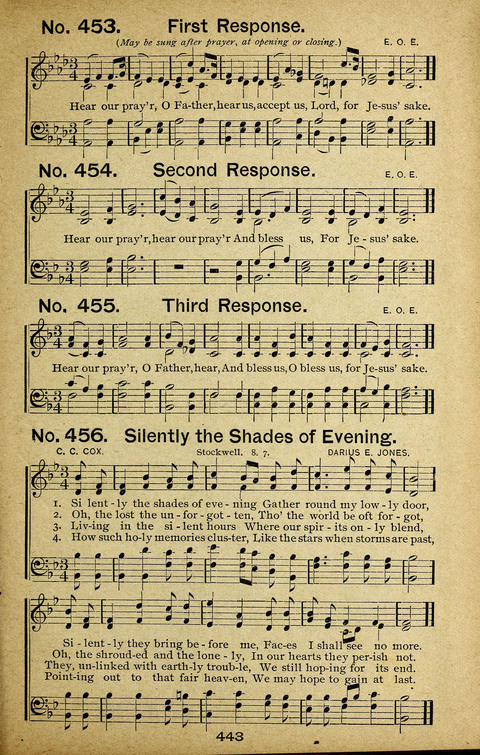 Triumphant Songs Nos. 3 and 4 Combined page 443