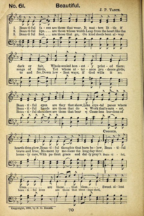Triumphant Songs Nos. 3 and 4 Combined page 70