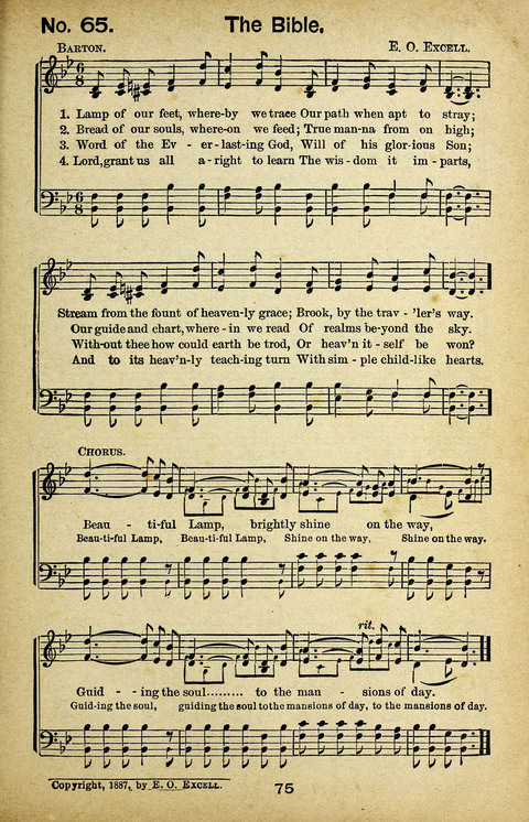 Triumphant Songs Nos. 3 and 4 Combined page 75