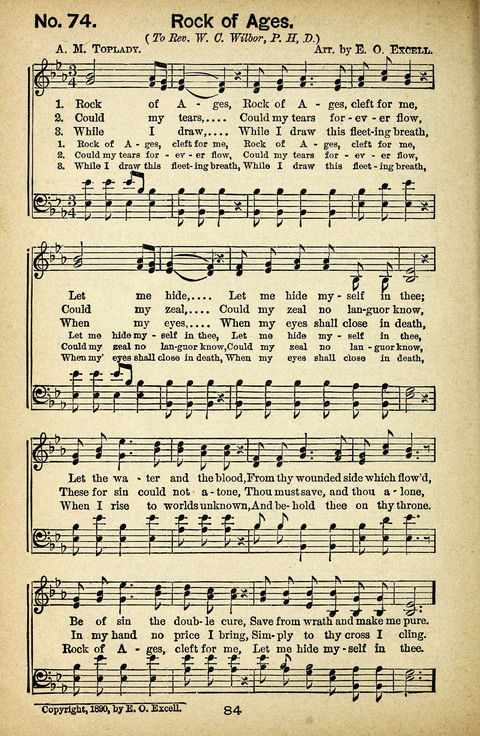 Triumphant Songs Nos. 3 and 4 Combined page 84