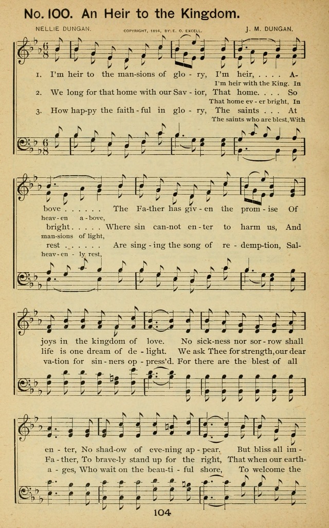 Triumphant Songs No.4 page 107