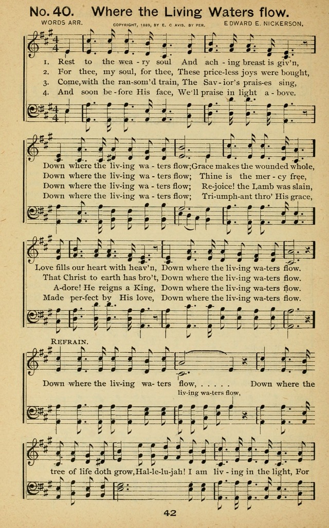 Triumphant Songs No.4 page 41