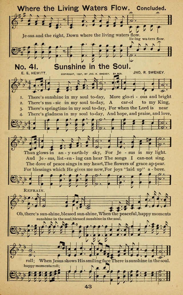 Triumphant Songs No.4 page 42