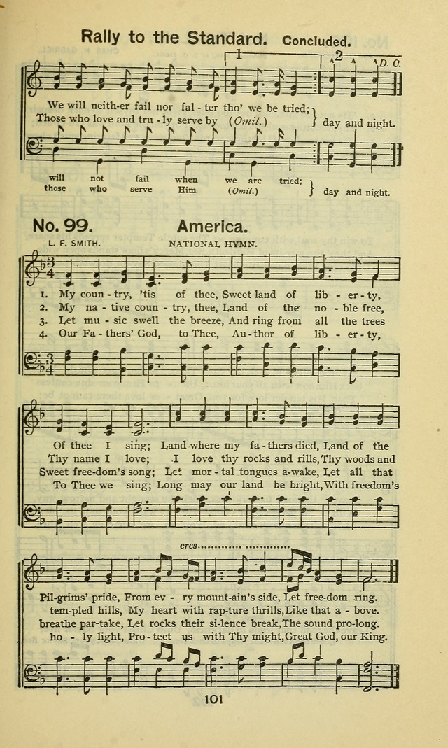 Triumphant Songs No.5 page 101
