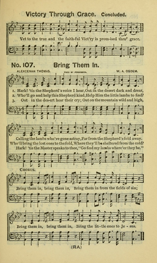 Triumphant Songs No.5 page 109