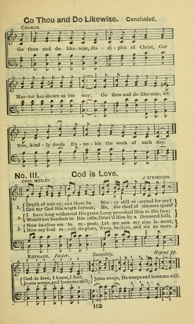 Triumphant Songs No.5 page 113