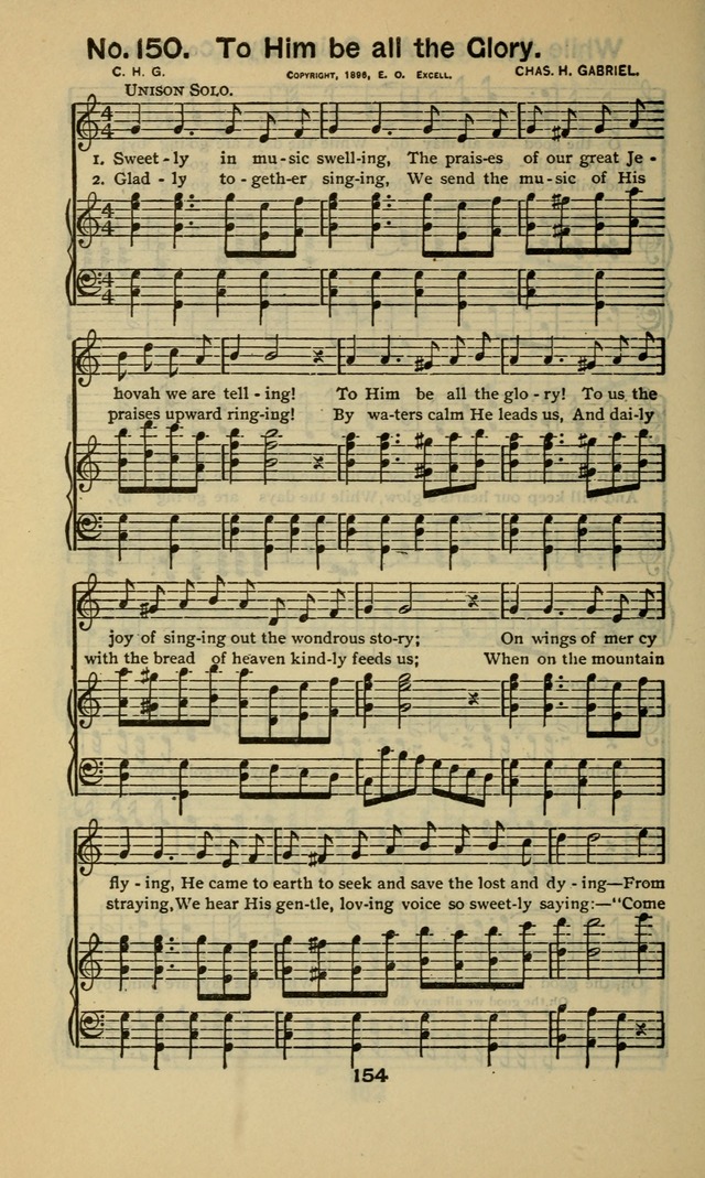 Triumphant Songs No.5 page 154