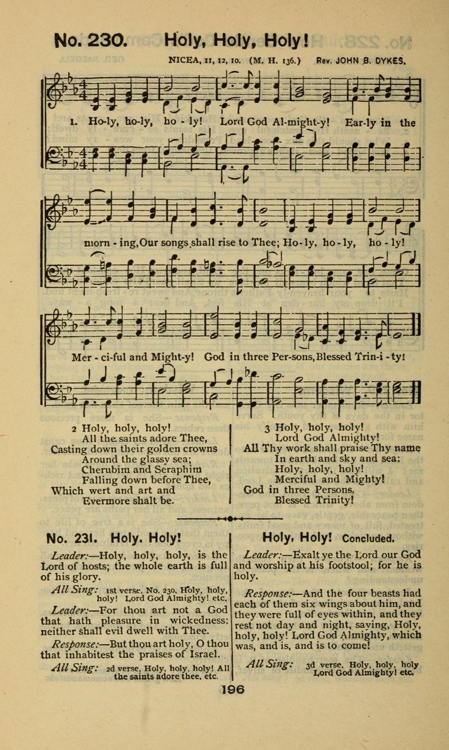 Triumphant Songs No.5 page 196
