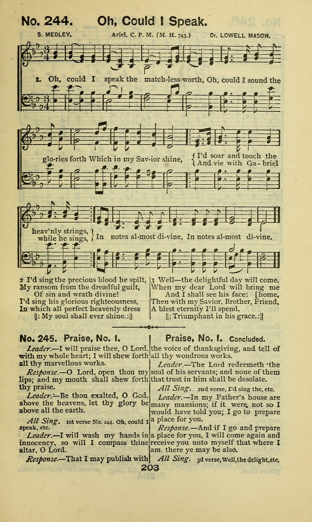 Triumphant Songs No.5 page 203