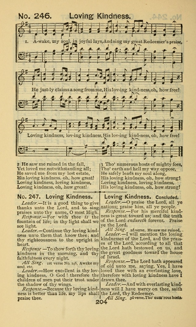 Triumphant Songs No.5 page 204