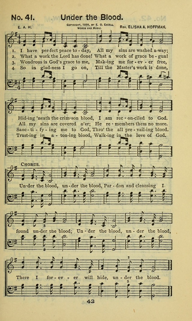 Triumphant Songs No.5 page 43