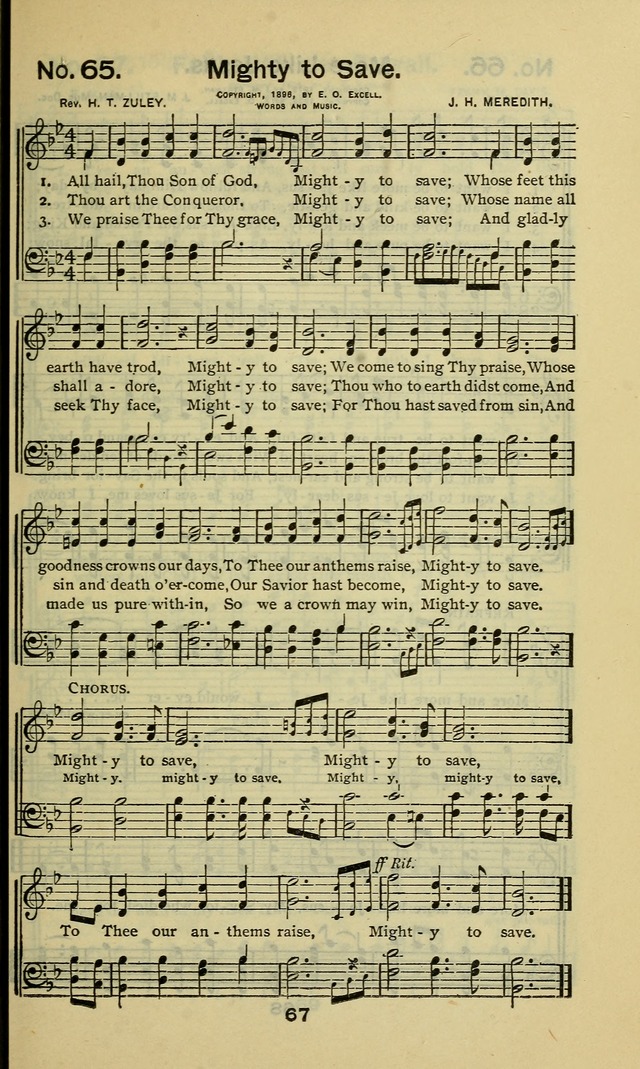 Triumphant Songs No.5 page 67