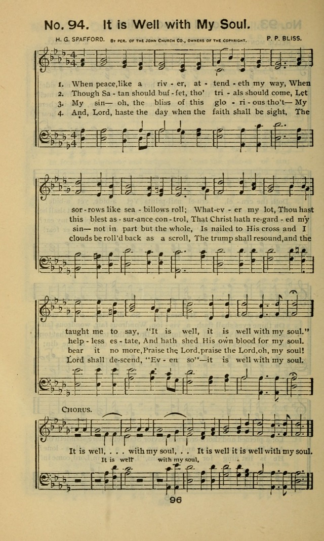 Triumphant Songs No.5 page 96