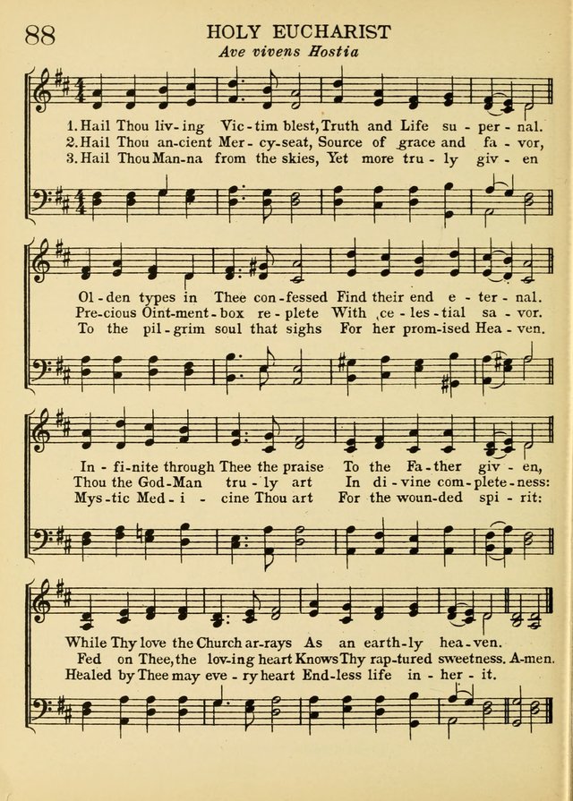 A Treasury of Catholic Song: comprising some two hundred hymns from Catholic soruces old and new page 106