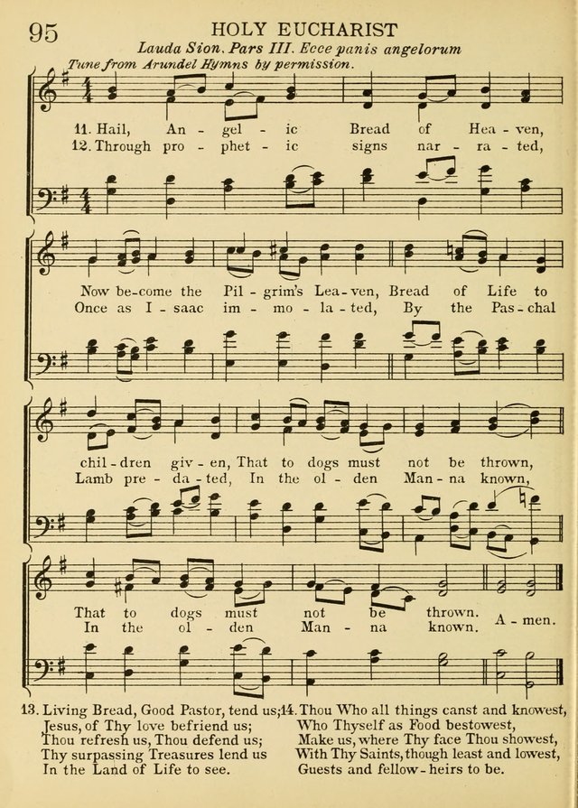 A Treasury of Catholic Song: comprising some two hundred hymns from Catholic soruces old and new page 118