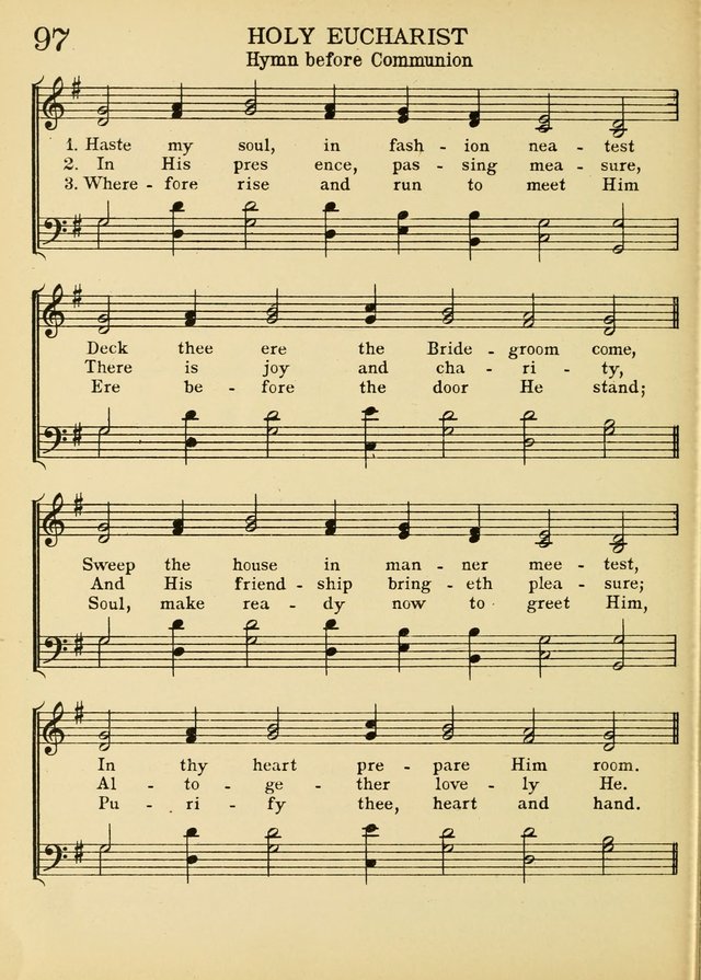 A Treasury of Catholic Song: comprising some two hundred hymns from Catholic soruces old and new page 120