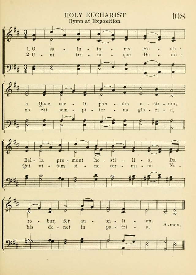 A Treasury of Catholic Song: comprising some two hundred hymns from Catholic soruces old and new page 135