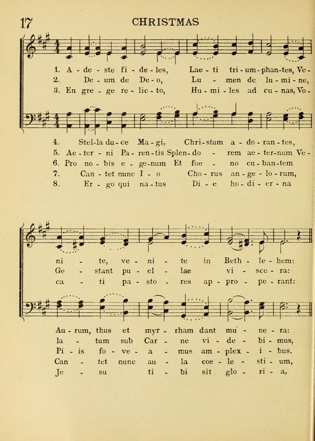 A Treasury of Catholic Song: comprising some two hundred hymns from Catholic soruces old and new page 18
