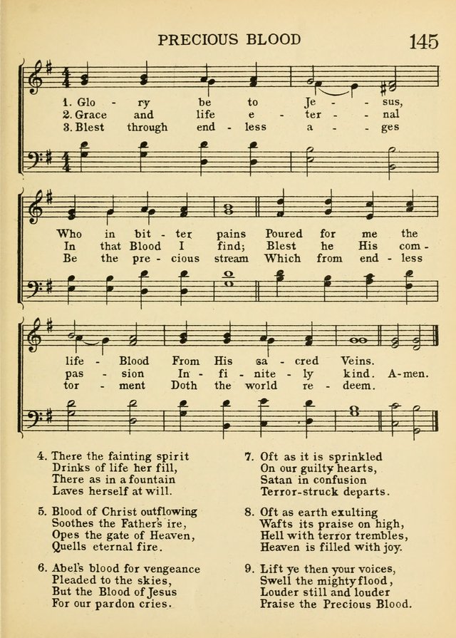 A Treasury of Catholic Song: comprising some two hundred hymns from Catholic soruces old and new page 181
