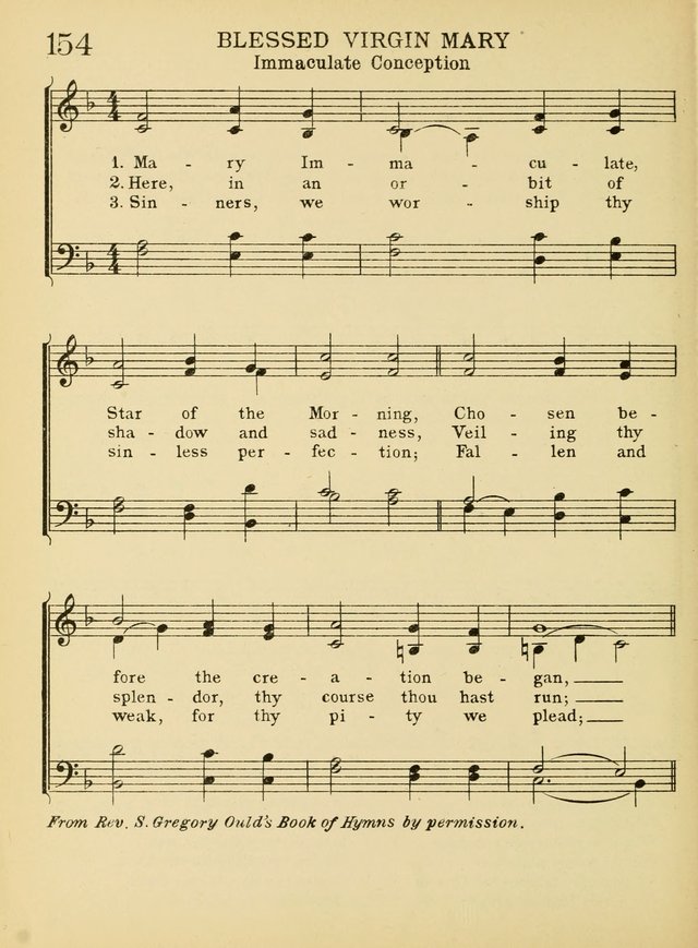 A Treasury of Catholic Song: comprising some two hundred hymns from Catholic soruces old and new page 190