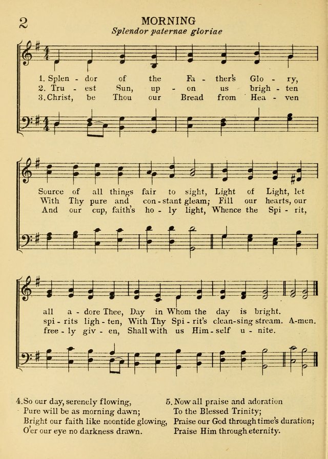 A Treasury of Catholic Song: comprising some two hundred hymns from Catholic soruces old and new page 2