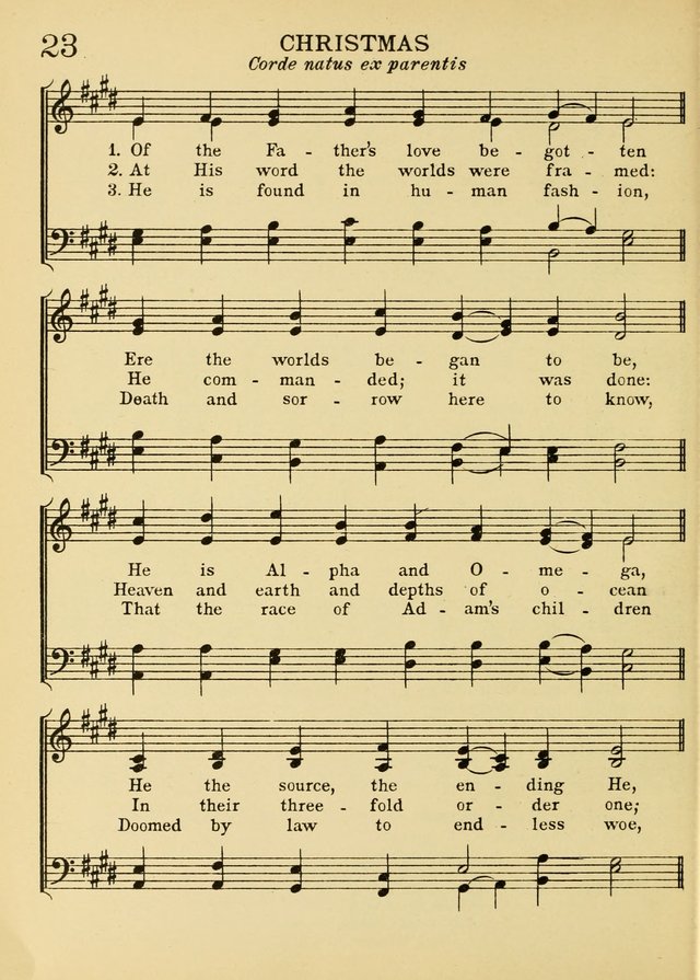 A Treasury of Catholic Song: comprising some two hundred hymns from Catholic soruces old and new page 26